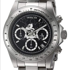 Invicta Silver and Black Men's Watch